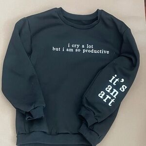 Swiftie Fan Created I Can Do It With a Broken Heart Crewneck Sweatshirt - Medium